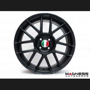 Wheel Center Caps - set of 4 - Italian Flag - 60mm 